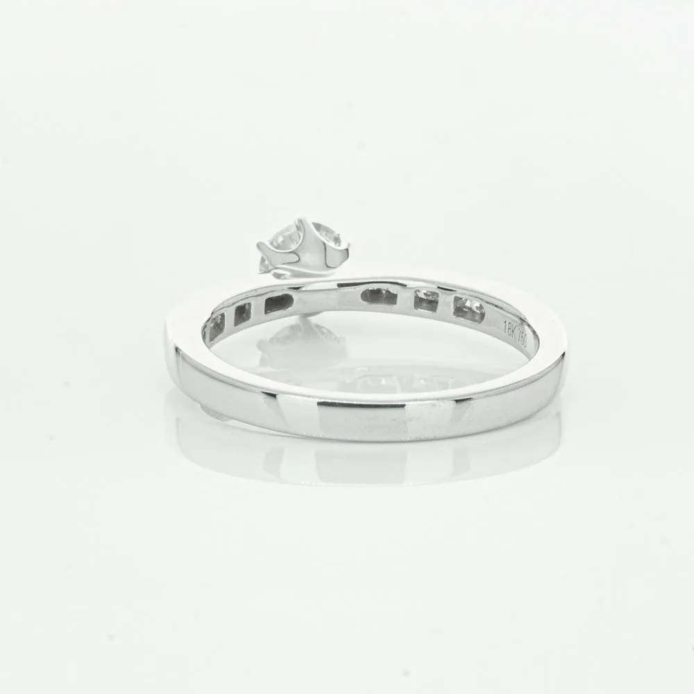 18ct White Gold .50ct Diamond Ring
