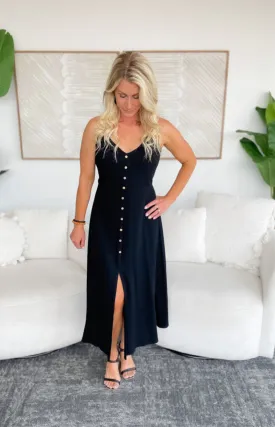Allie Black Maxi Dress