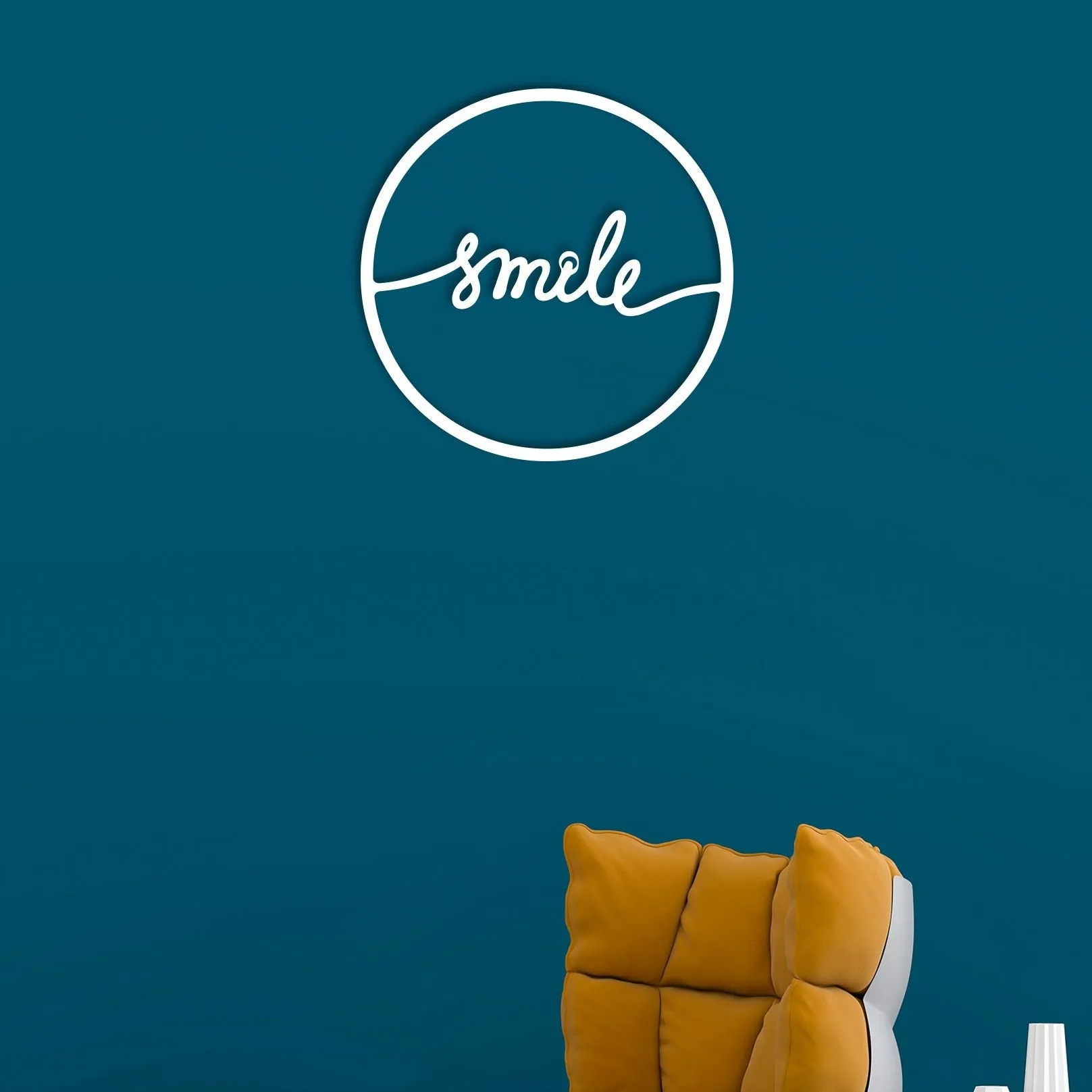 Attractive Smile Metal Wall Art