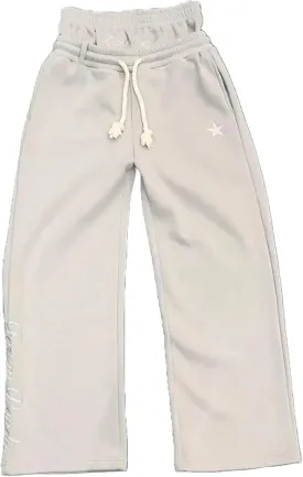 Double Waisted Sweatpants Men Y2k Baggy Sweatpants Drawstring Wide Leg Gym Workout Pants Loose Vintage Grunge Pants