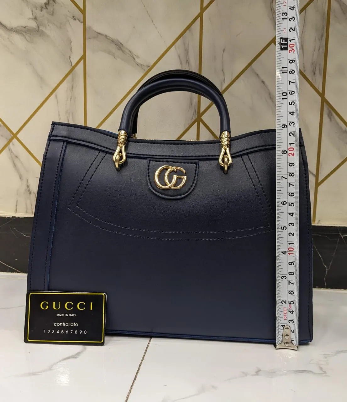 Gucci Women's Stylish Shoulder Bag - Supreme Quality (Blue)