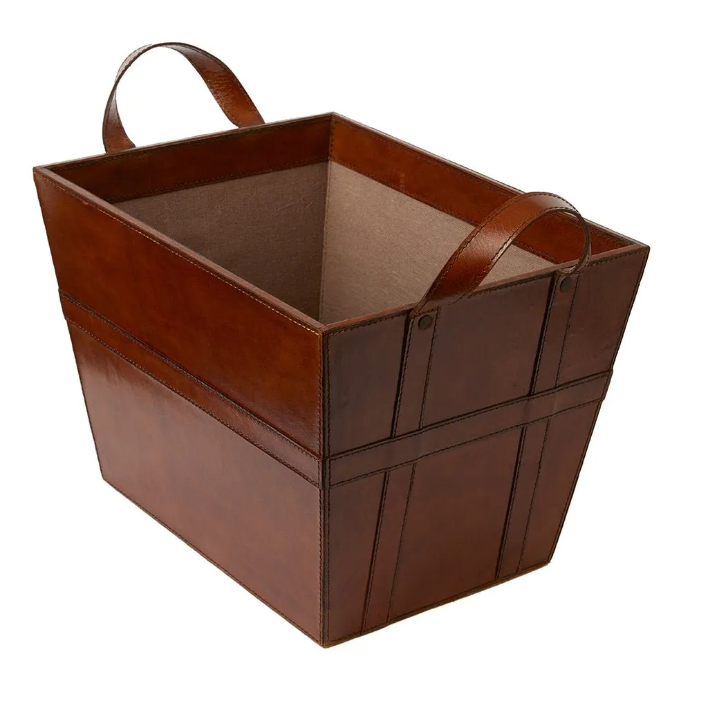 Leather Classic Basket