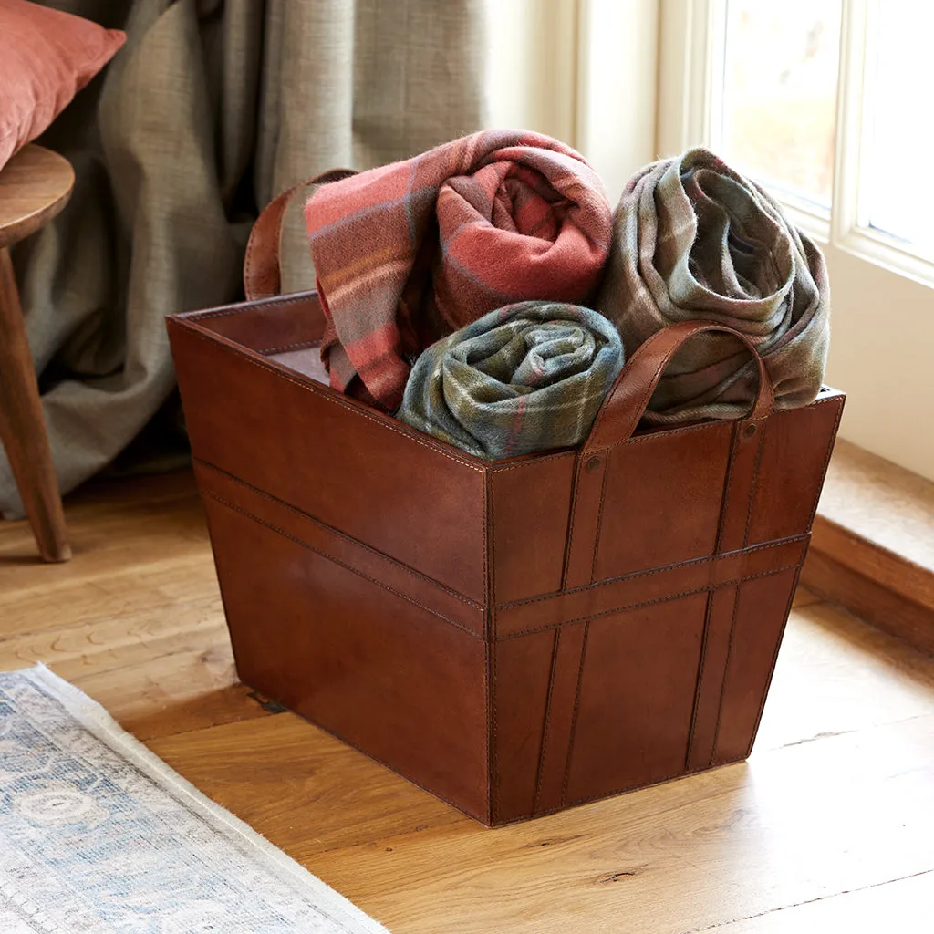 Leather Classic Basket