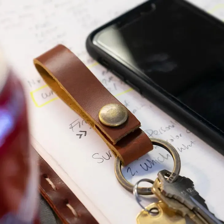 Loop Leather Keychain [5 Colors]