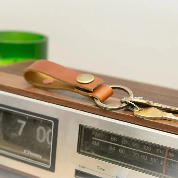 Loop Leather Keychain [5 Colors]