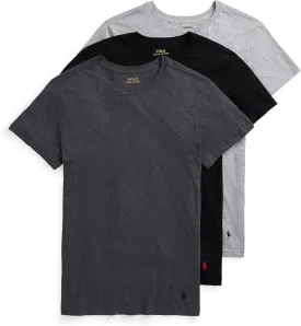 POLO RALPH LAUREN Men's Slim Fit Wicking Crew Undershirts 3-Pack