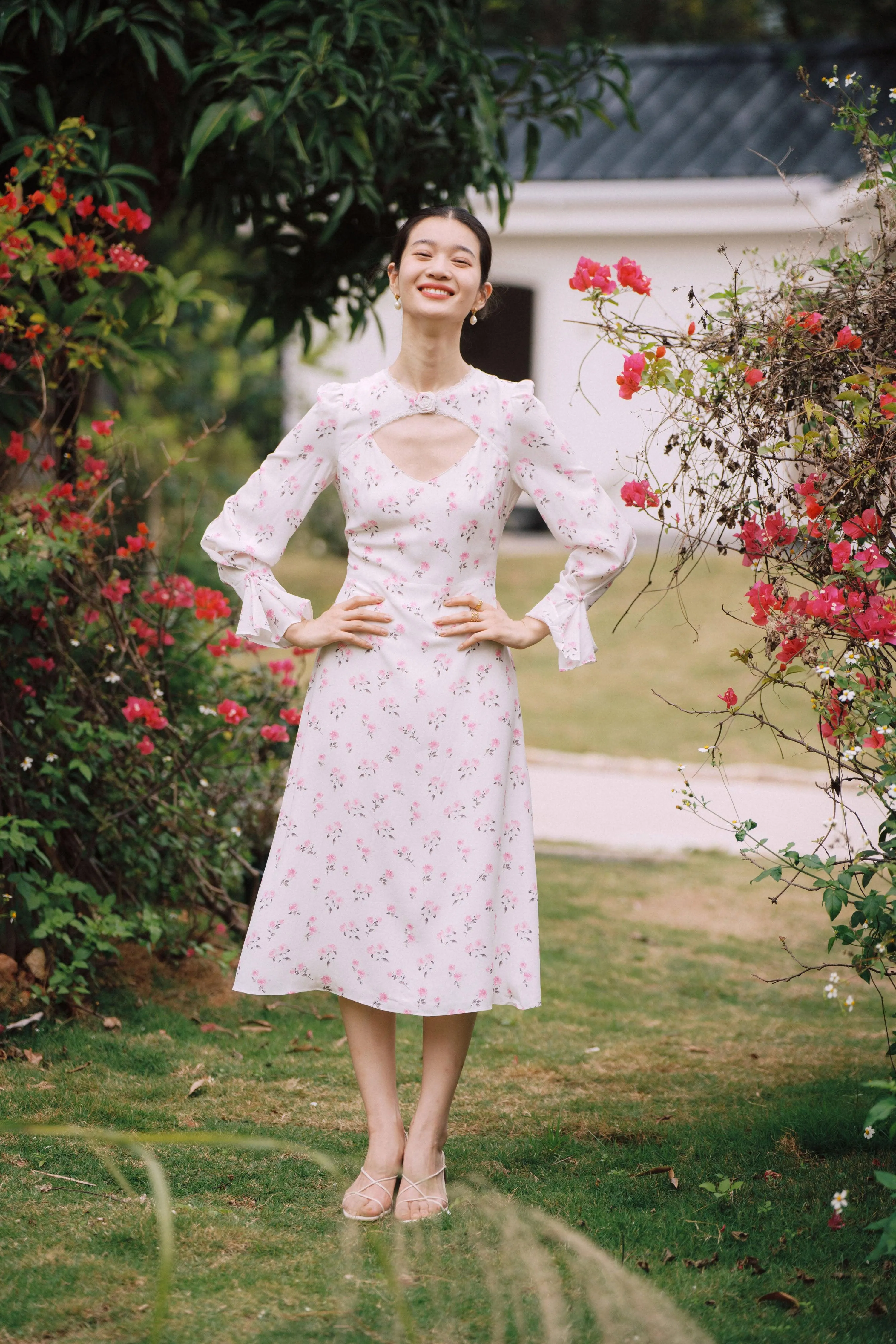 Rhoda Silk Dress