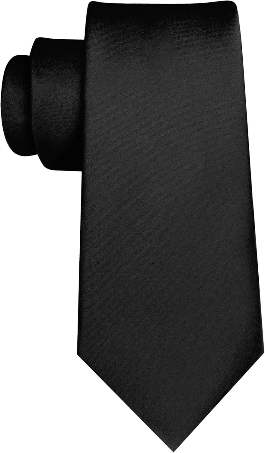 Solid Color Tie Mens Necktie for Business and Wedding