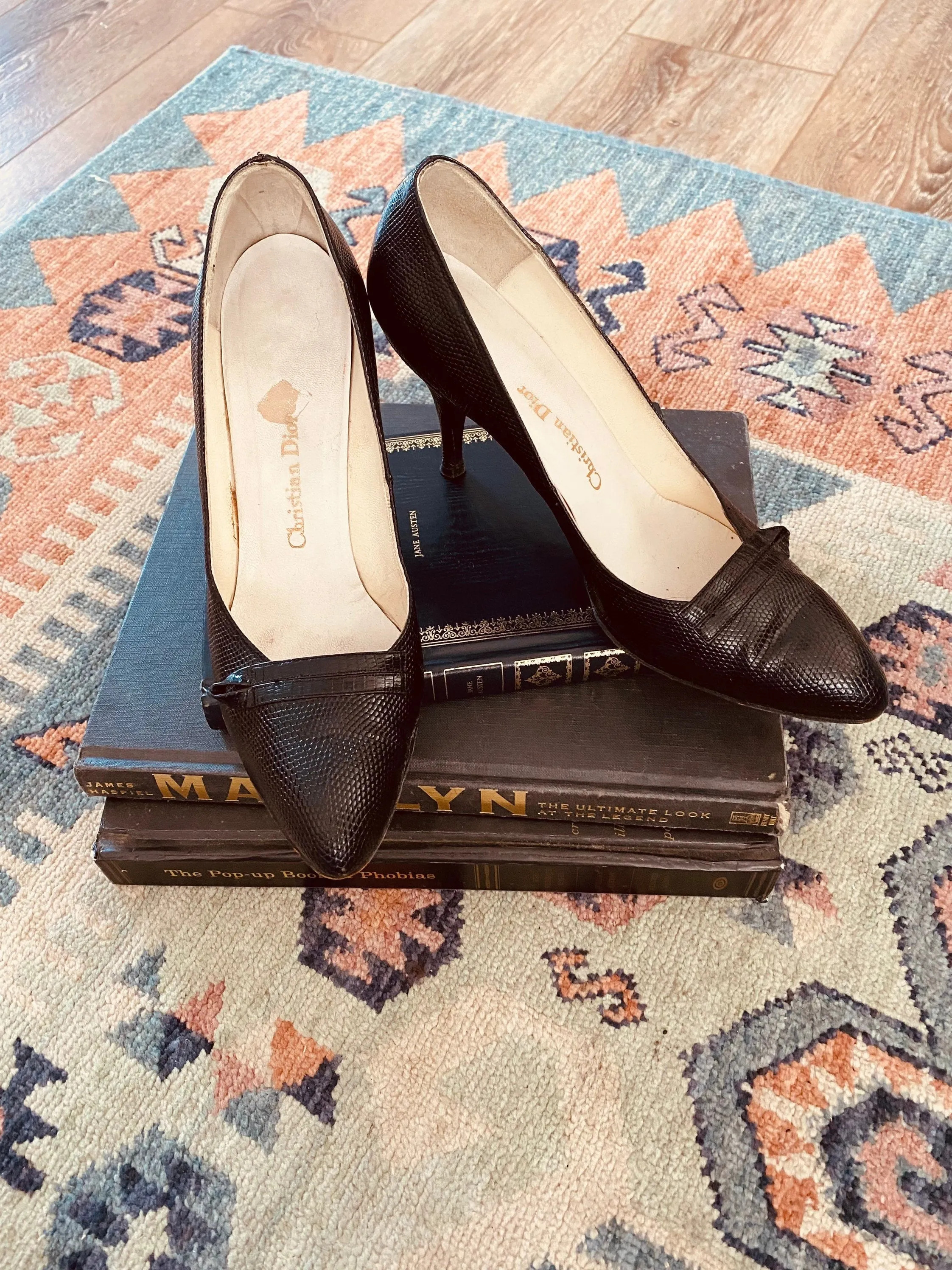 Vintage 1960s Christian Dior High Heels / 60s couture pumps size 8