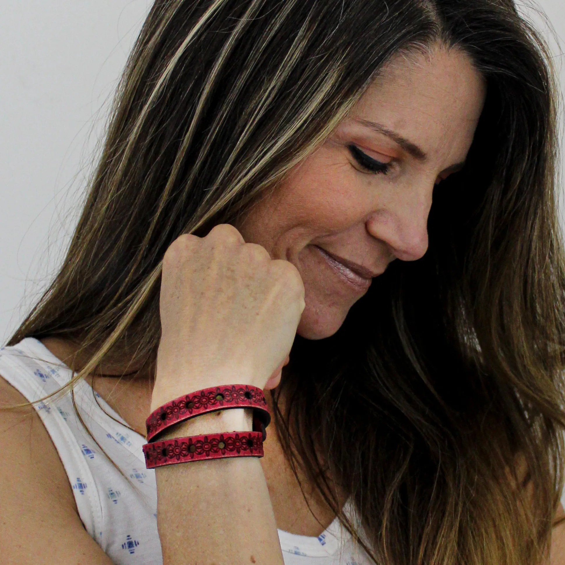 Women's Leather Wrap - Sunshine Wrap