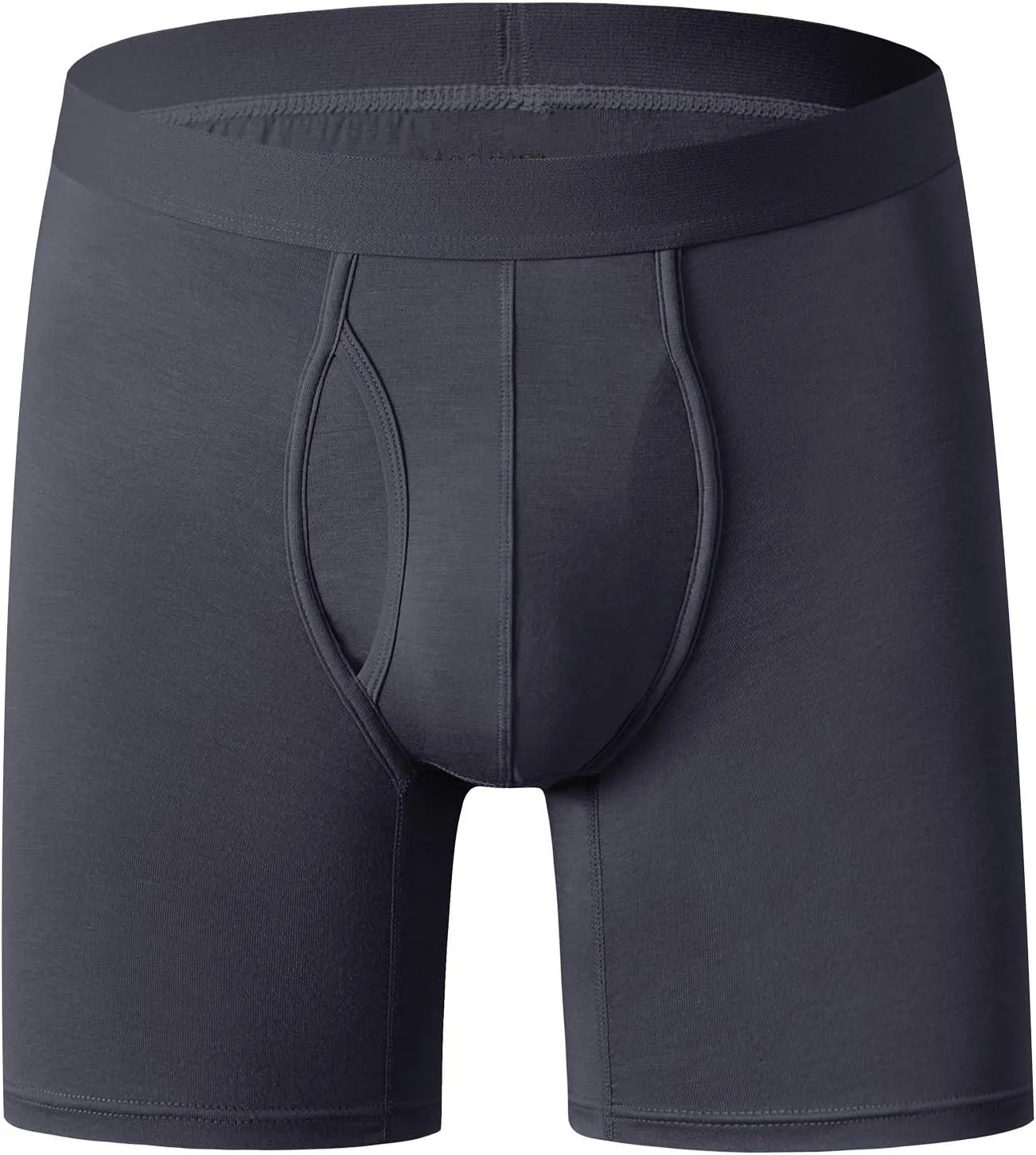 youlehe Men's Underwear Soft Bamboo Viscose Boxer Briefs Stretch Trunks Pack